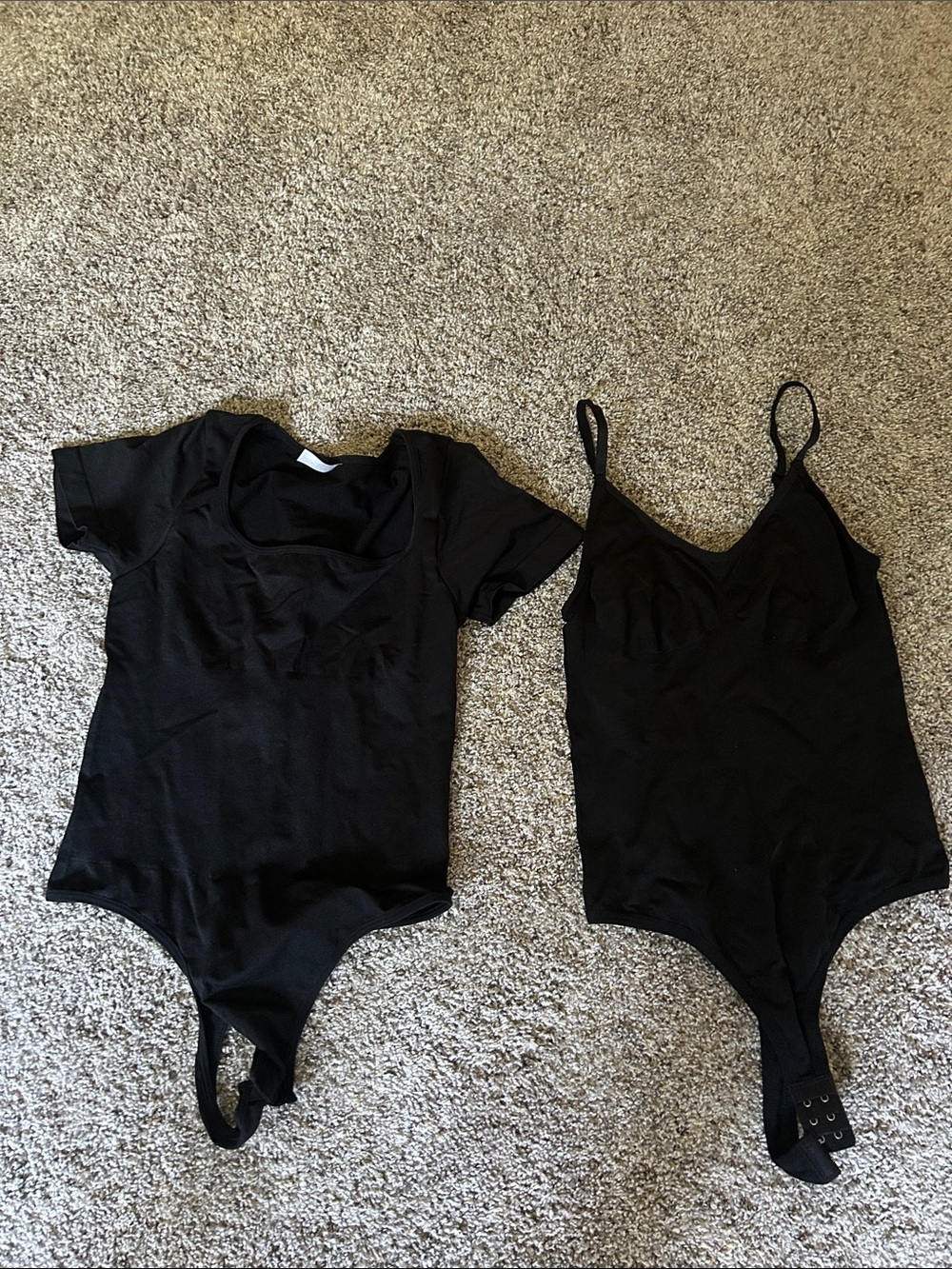 NWT HeyShape Black One-Piece Thong Bodysuit